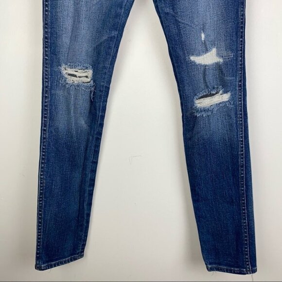 MADEWELL 9” HIGH RISER SKINNY SKINNY RIP & REPAIR - Picture 6 of 10